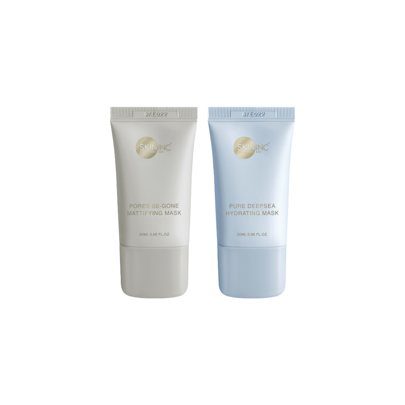 Magic & Wonder Set | Pores Be-Gone Mattifying Mask + Pure Deepsea Hydrating Mask 20ml