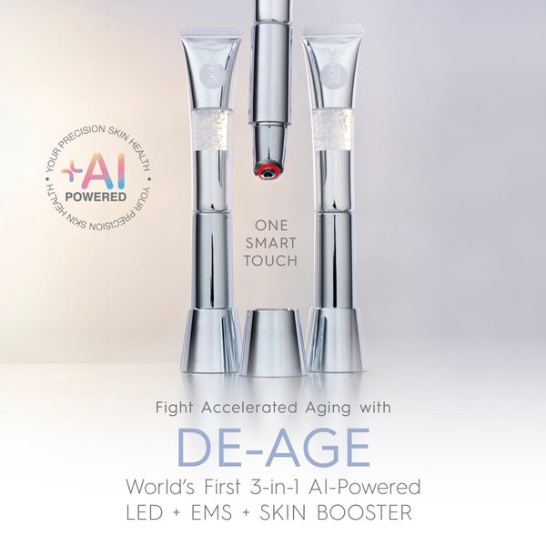 De-Age LED EMS Skin Booster Duo - 20ml x 4