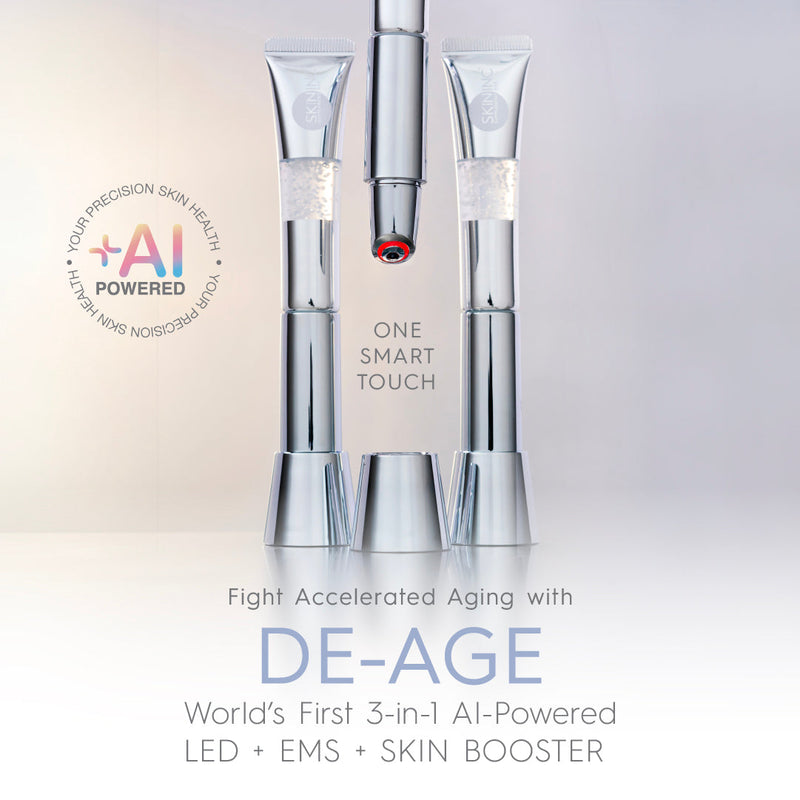 De-Age LED EMS Skin Booster Duo - 20ml x 4